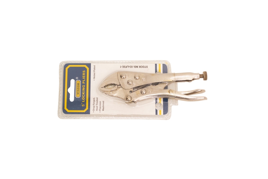 5" LOCKING PLIER, CURVE JAW