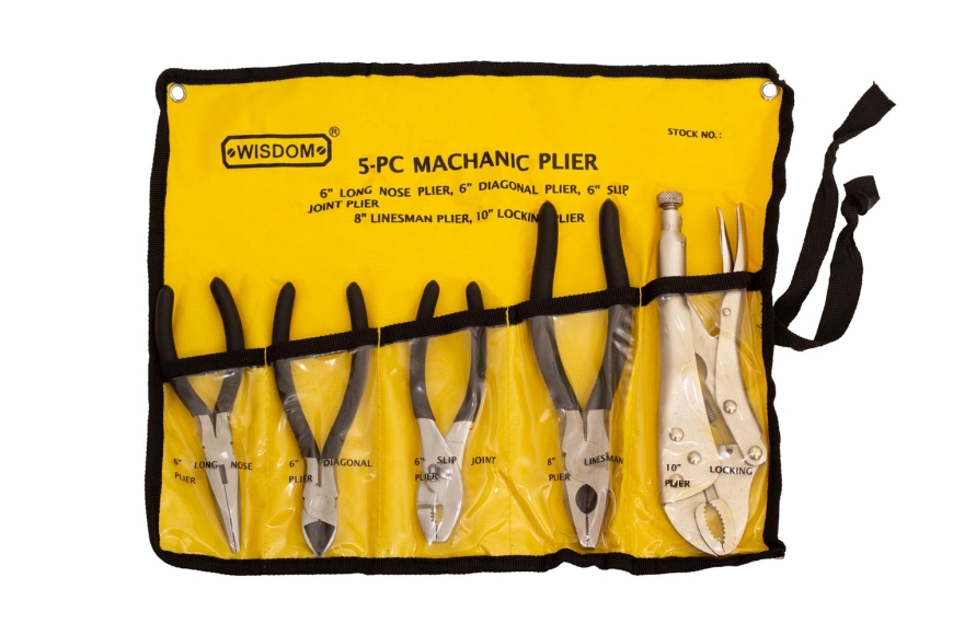 5-PC MECHANIC'S PLIER SET