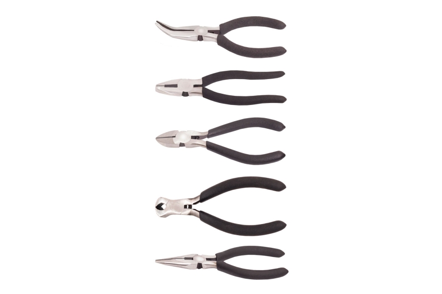5-PC MINI PLIER SET, BLISTER