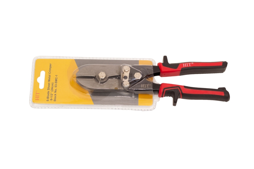 "HIT" 5-BLADE SHEET METAL CRIMPER