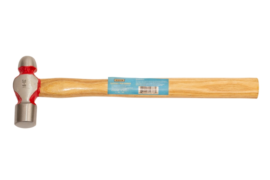 16-OZ.BALL PEIN HAMMER WOOD HANDLE