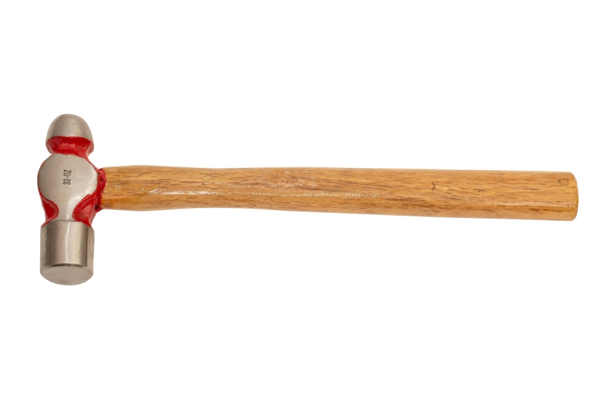 32-OZ BALL PEIN HAMMER, WOOD HANDLE