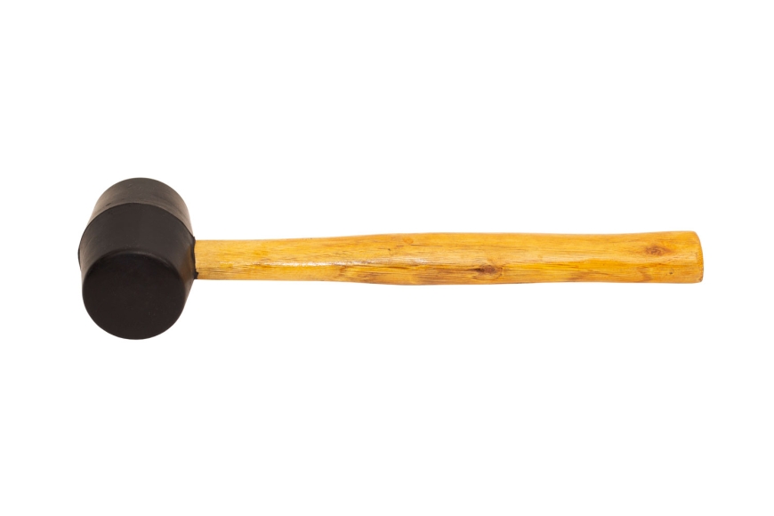 8 OZ RUBBER MALLET HAMMER