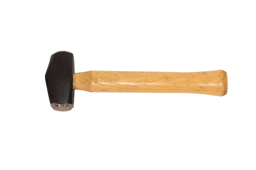 2LB DRILLING HAMMER,HICKORY HANDLE