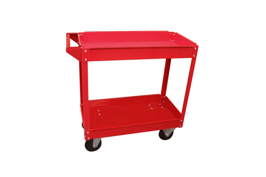24" X 36" SERVICE CART, 2 TRAYS