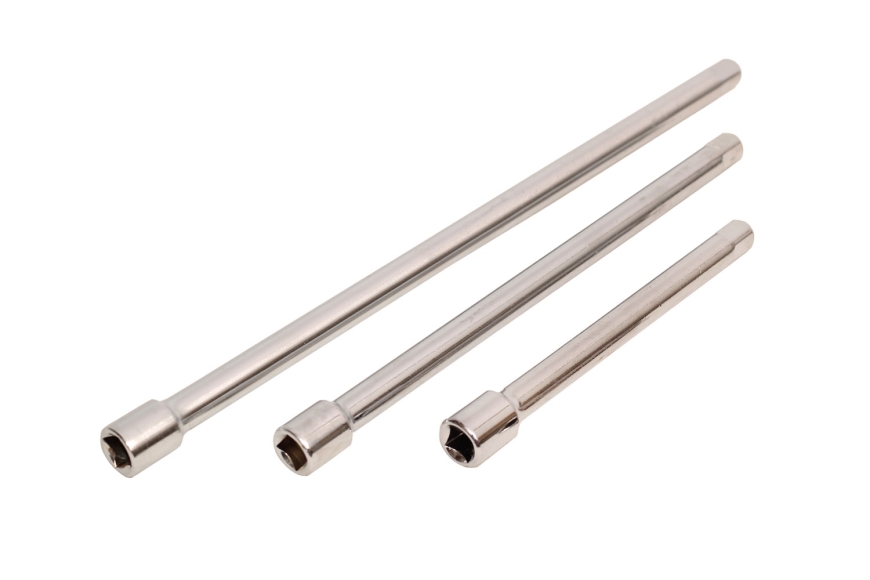 3PC 1/2" DR. EXTENSION BAR 10"-15"-18"