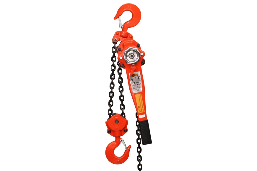3 TON "WISDOM" LEVER HOIST 5'LIFT