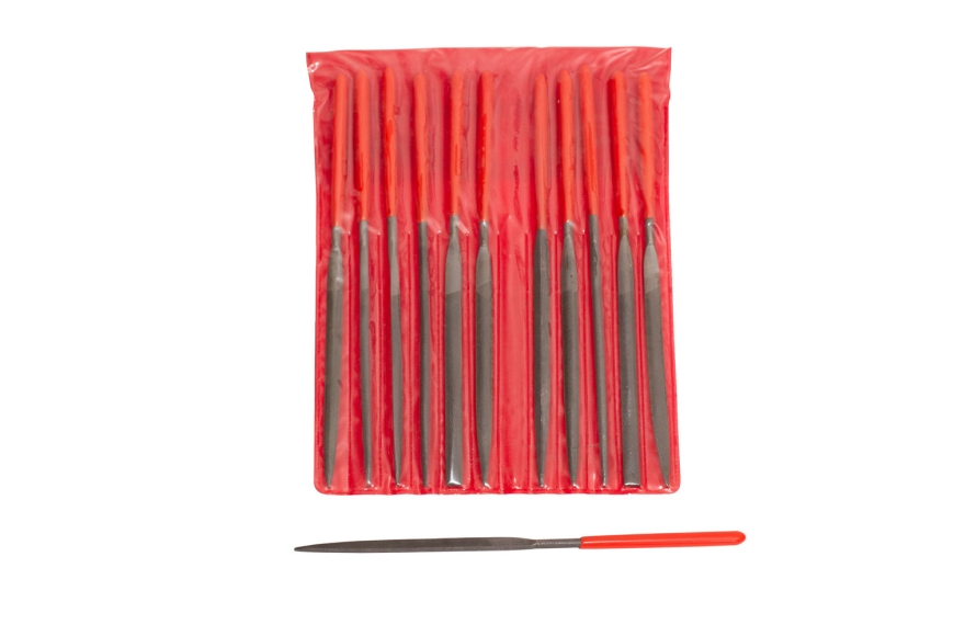 12-PC NEEDLE FILE SET, POUCHED