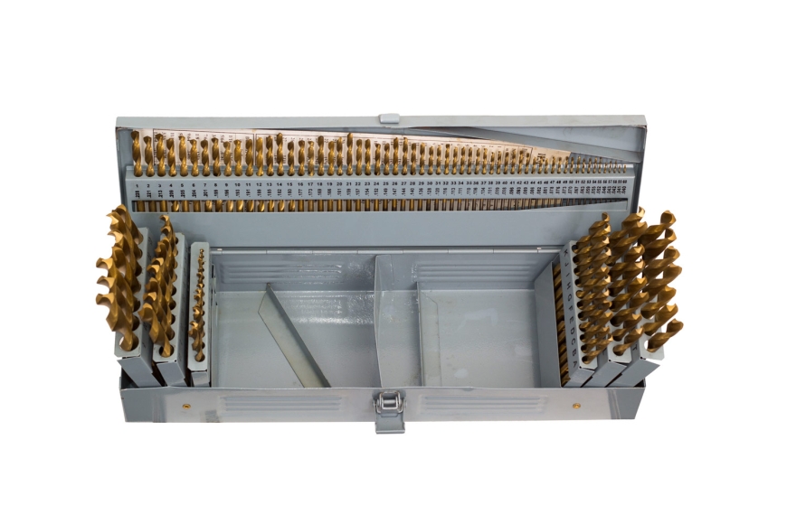 115-PC HSS DRILL BIT SET, TITANIUM