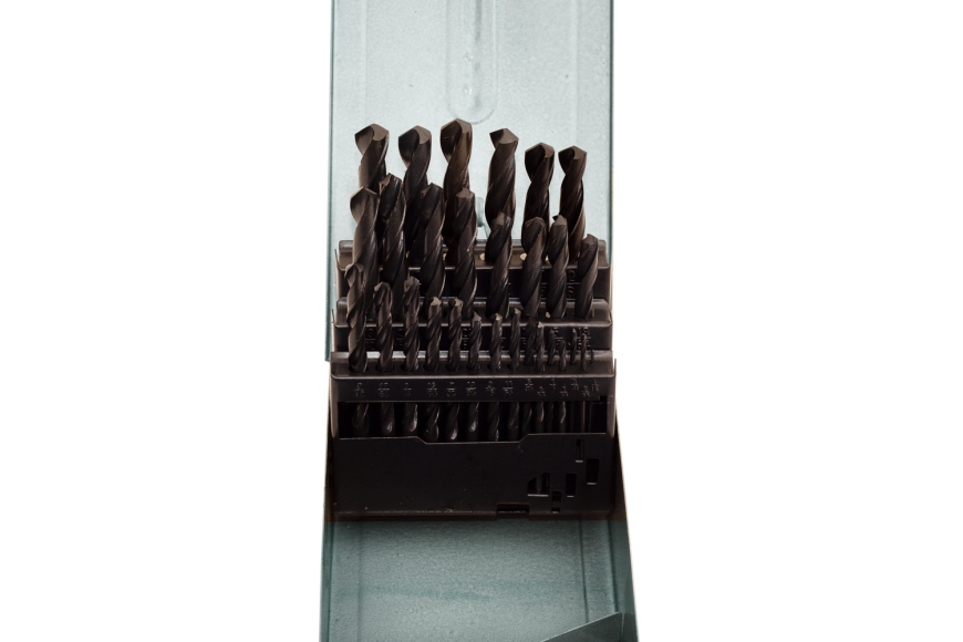 29-PC HSS DRILL BIT SET, 3/8" SHANK