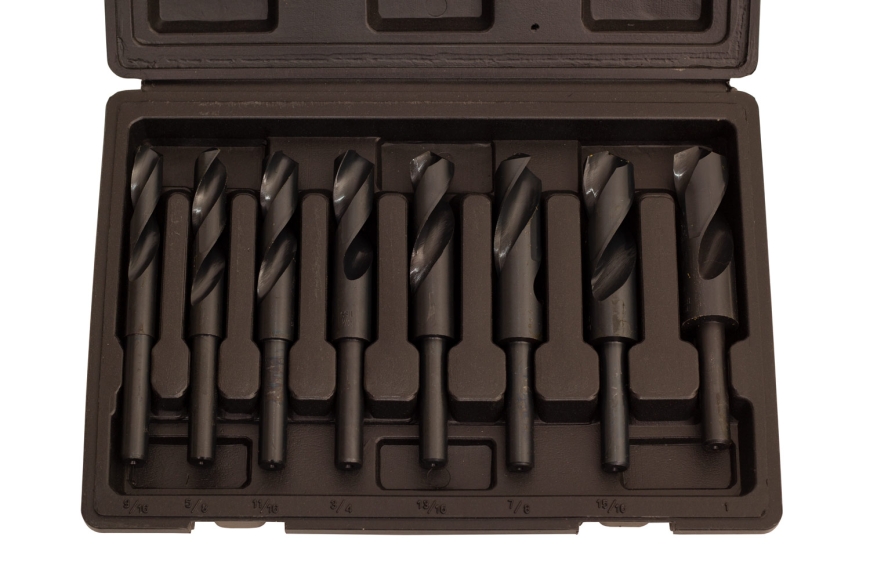 8-PC HSS SILVER & DEMING DRILL