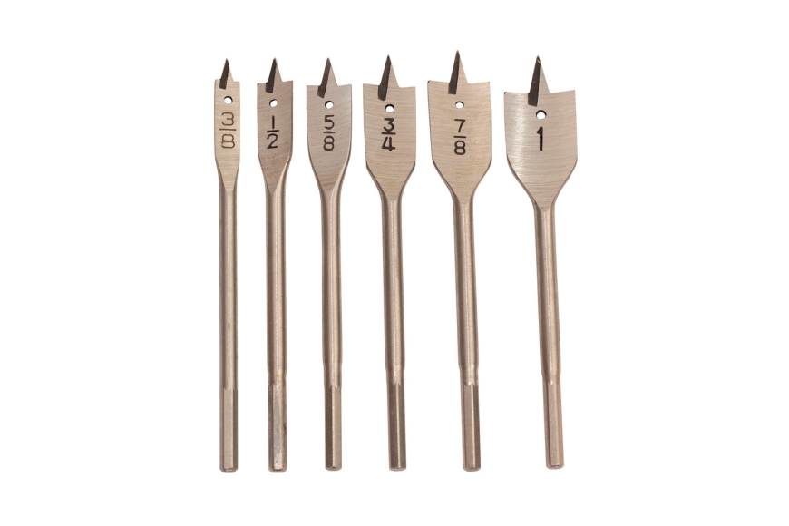 6-PC WOOD BORING DRILL