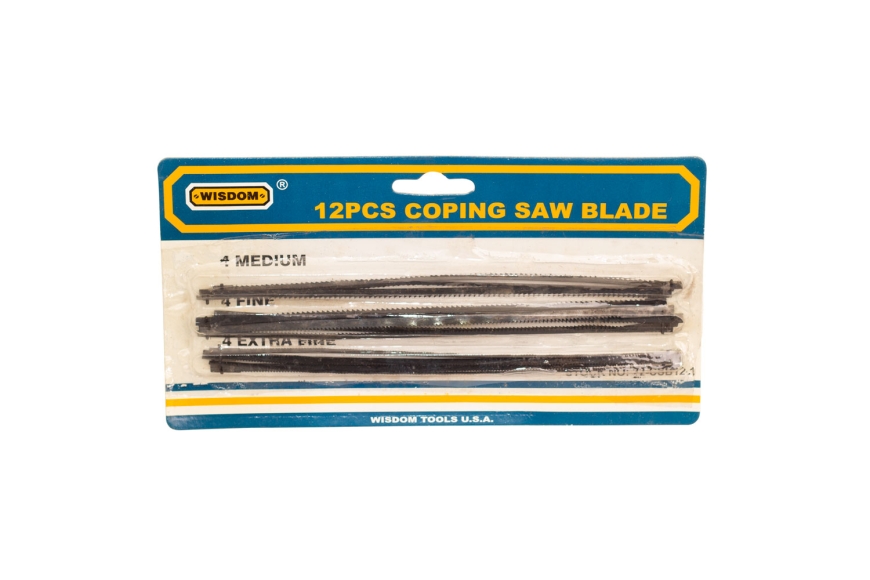 12-PC COPING SAW BLADE