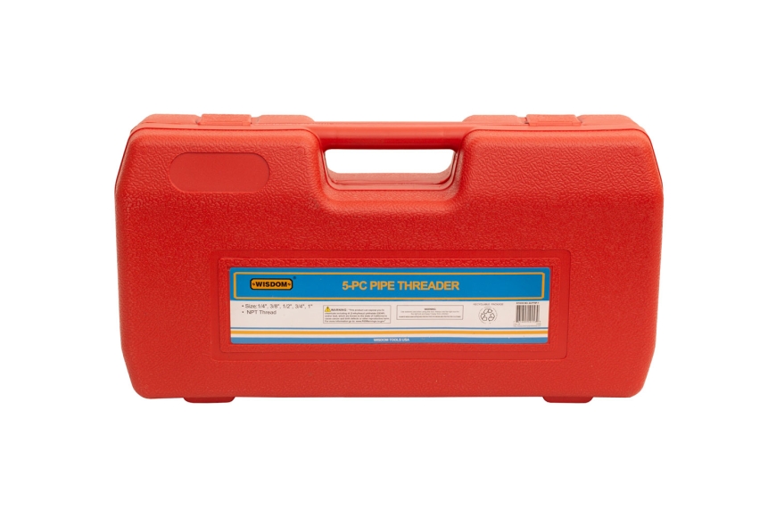 5-PC PIPE THREADER, 1/4" - 1"