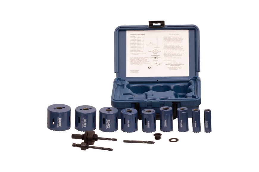 13PC BLU-MOL HOLE SAW, JOURNEYMAN'S