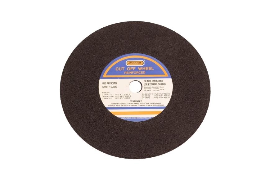 12" x 7/64" x 1" CUTOFF WHEEL, METAL