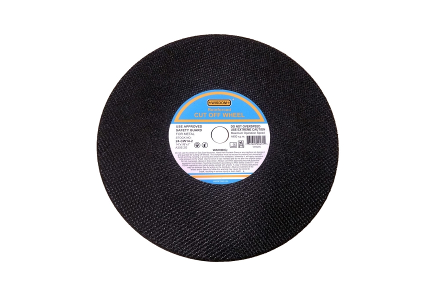 14" x 1/8" x 1" CUTOFF WHEEL, METAL