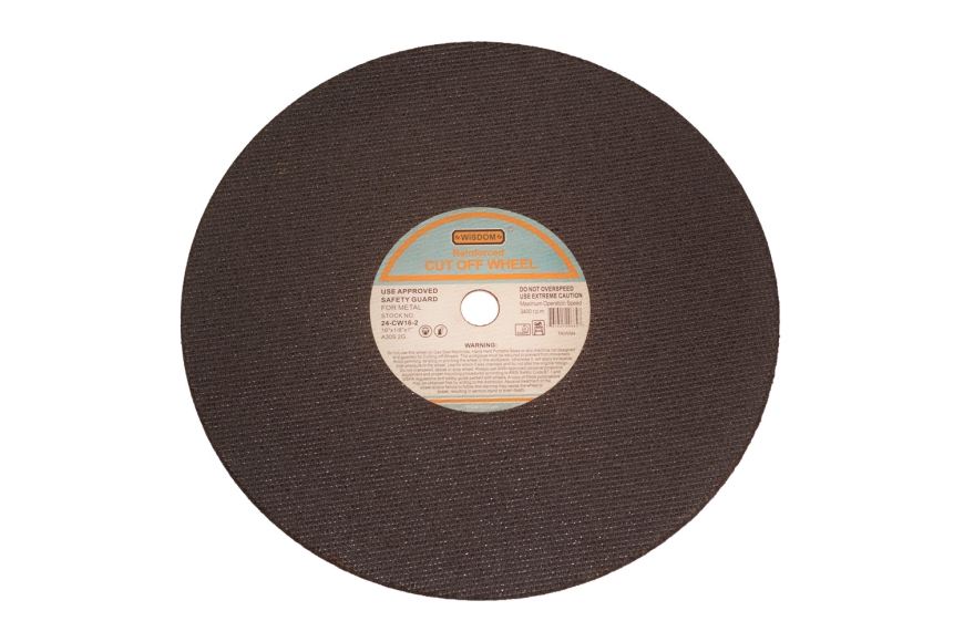 16" x 5/32" x 1" CUTOFF WHEEL, METAL