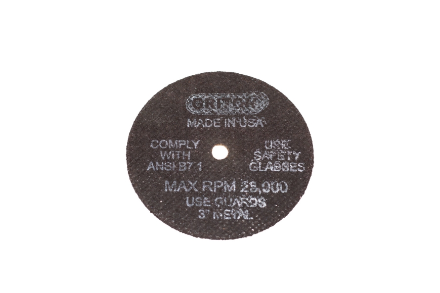 3" x 1/32" x 1/4" CUTTOFF WHEEL, METAL