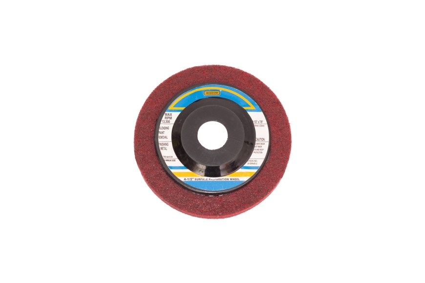 4 1/2" SURFACE PREP. WHEEL, A/O, GRADE #240