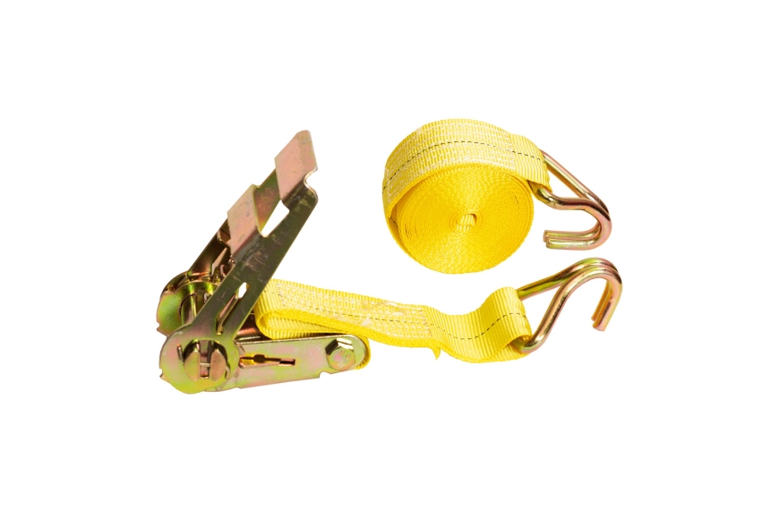 2" x 20' RATCHET CARGO LASH, S HOOKS