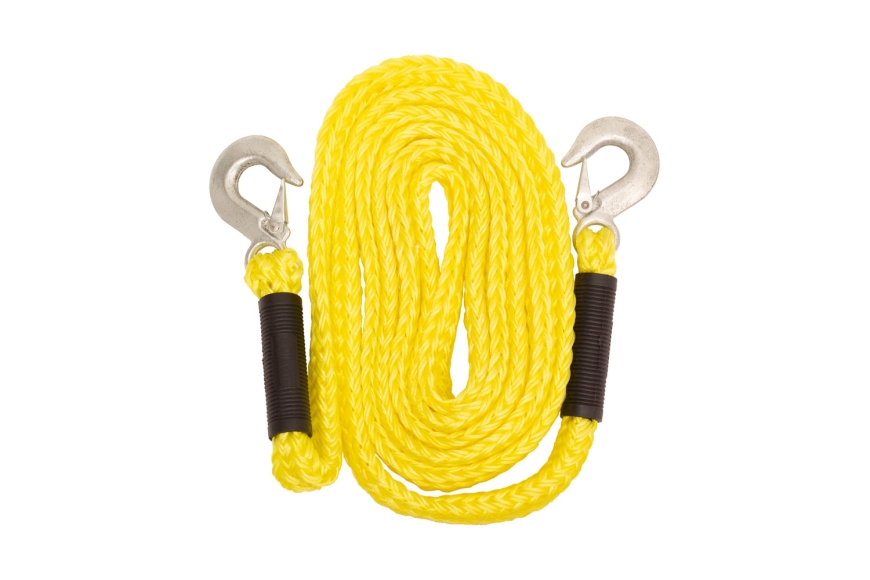 3/4" x 14' TOW ROPE W/SAFETY HOOKS
