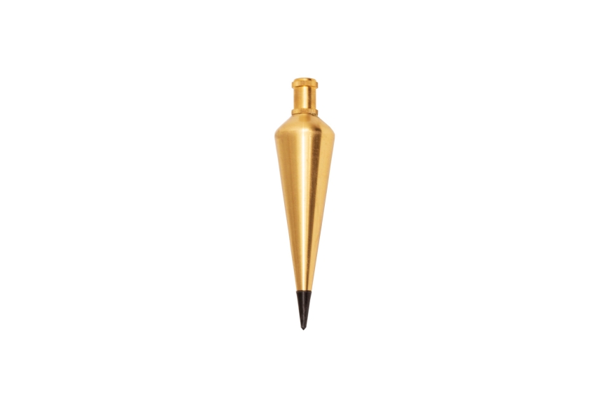 16-OZ PLUMB BOB, BRASS