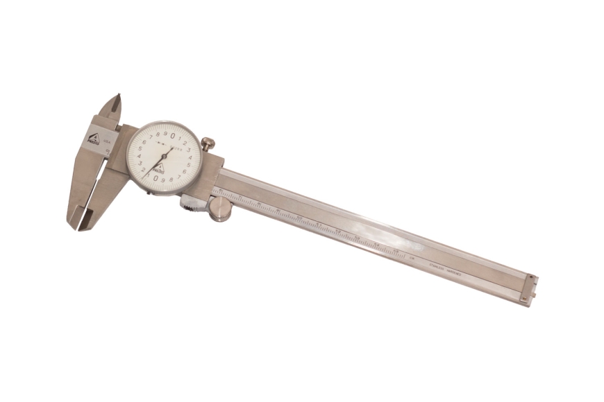 6" DIAL CALIPER, STAINLESS, METRIC (A.P.) 