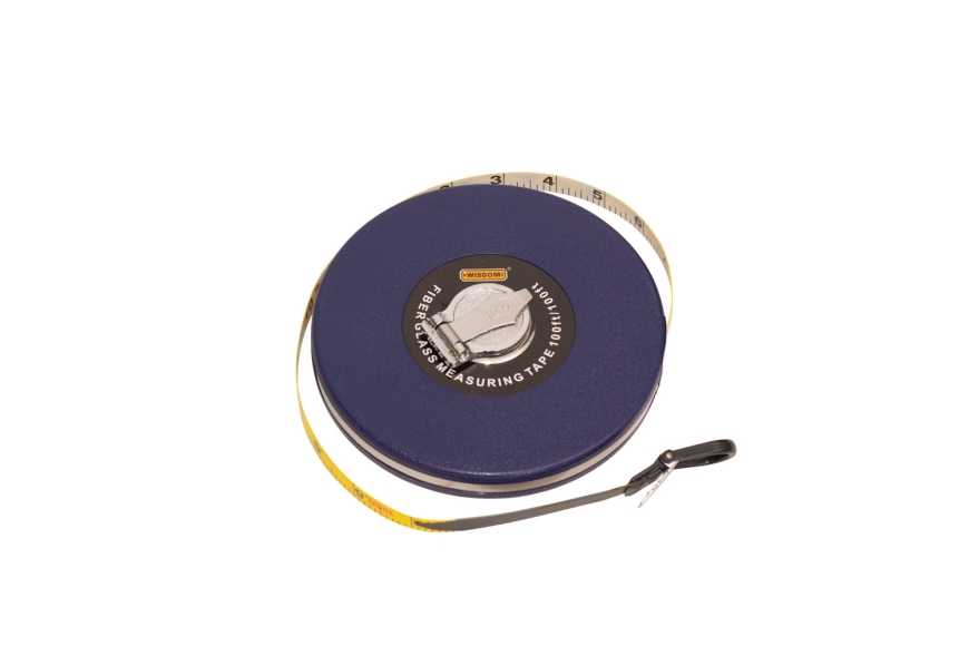 100' x 1/2" FIBERGLASS MEASURING TAPE