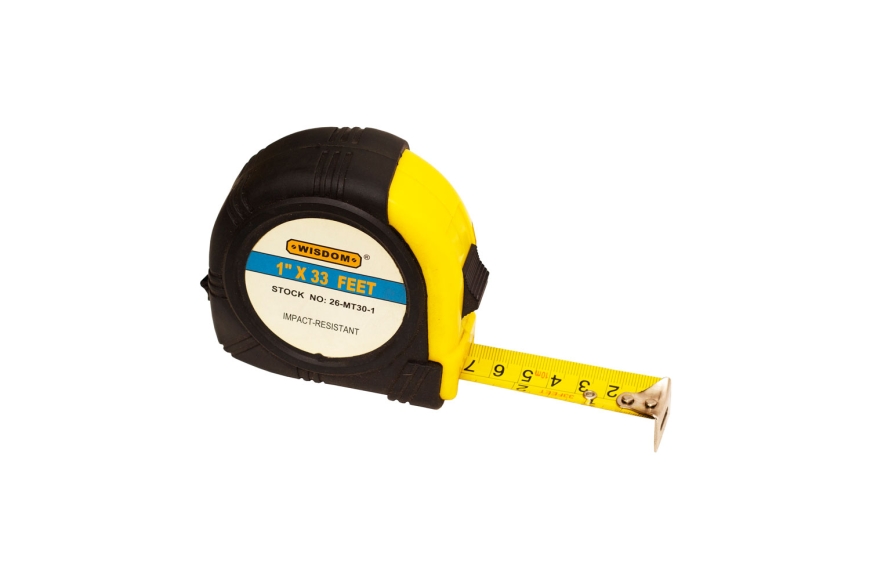 33' x 1" MEASURING TAPE