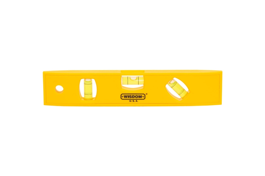 8" TORPEDO LEVEL, YELLOW
