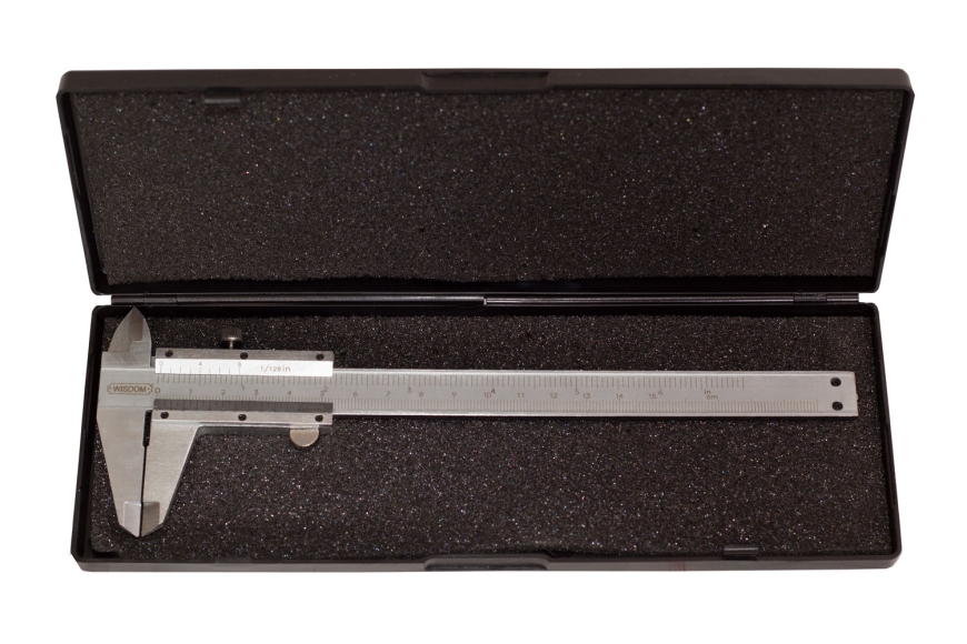 6" x 1/128" VERNIIER CALIPER
