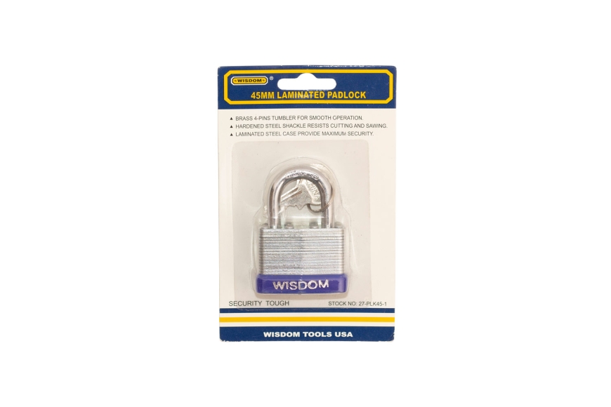 1 3/4" (45MM) LAMINATED PADLOCK