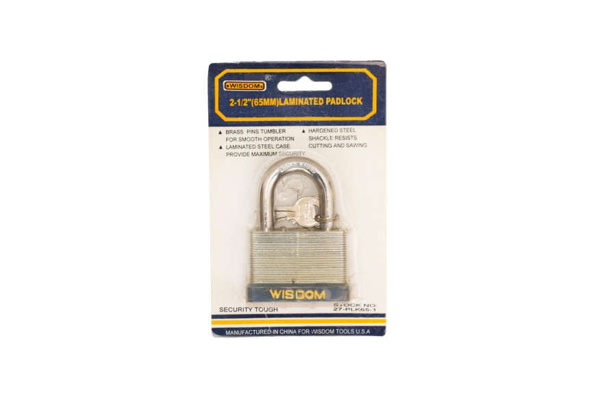 2 1/2" (65MM) LAMINATED PADLOCK