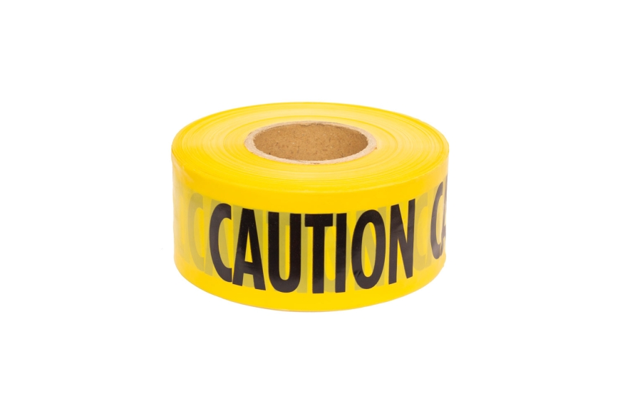 3" x 1000' CAUTION TAPE