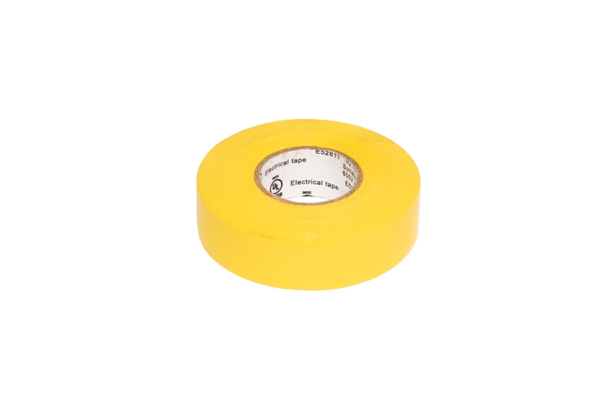 3/4" x 60' UL ELECTRICAL TAPE, YELLOW