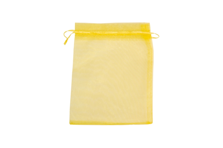 6" x 8" FRUIT NETTING BAG 10-PC, YELLOW